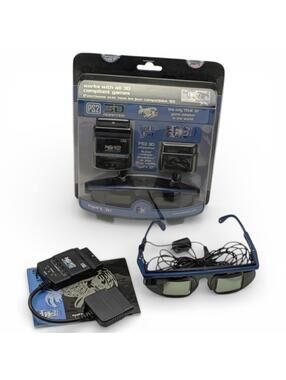 EyeFX PS2 3D Glasses NEW NIB PlayStation 2 CRT Compatible Ace Combat 5